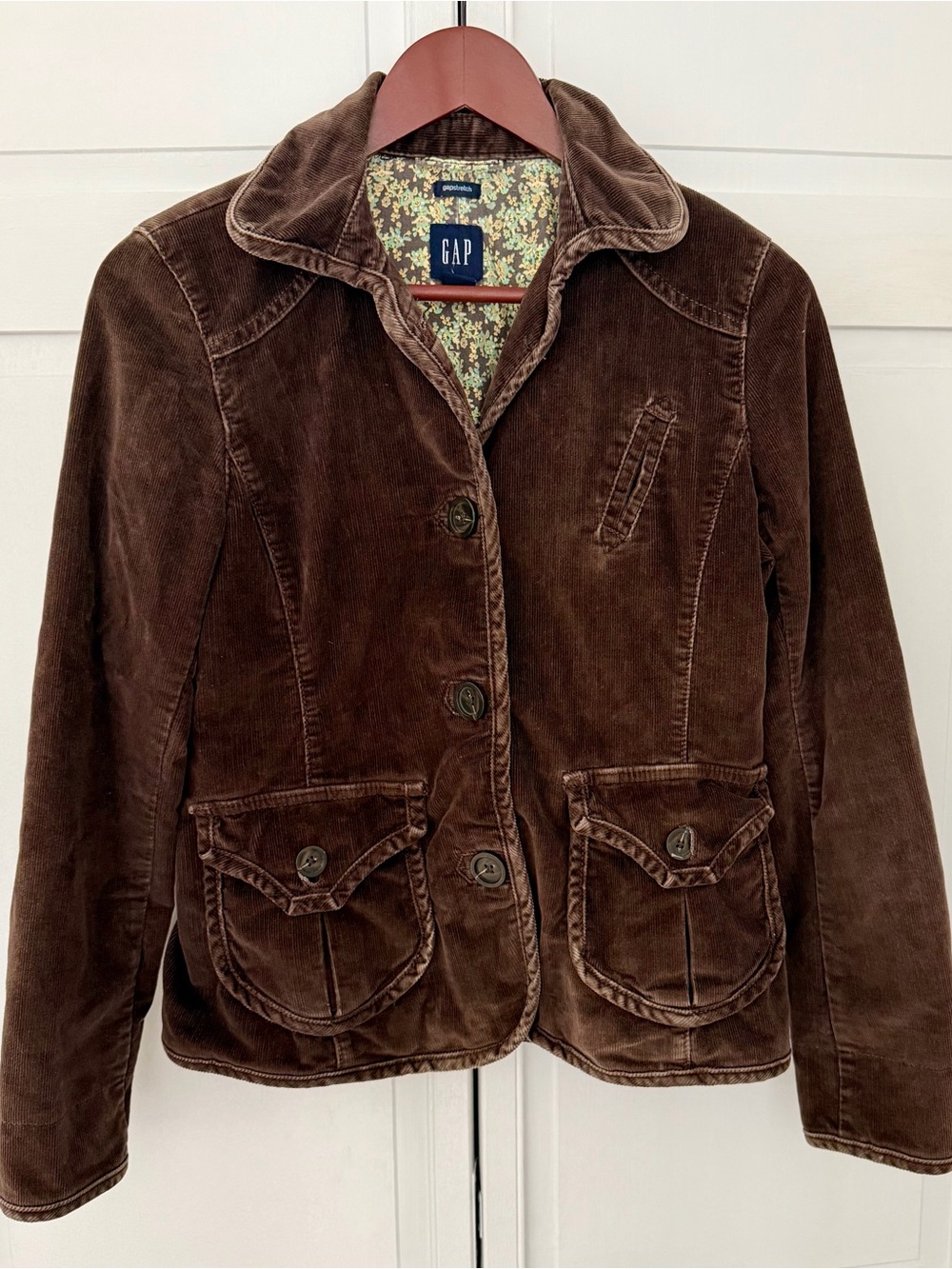 GAP Brown Corduroy Blazer Jacket